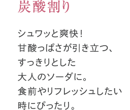 �V�����b�Ƒu���I  �Î_���ς����������A��������Ƃ��� ��l�̃\�[�_�ɁB�H�O�⃊�t���b�V�������� ���ɂ҂�����B